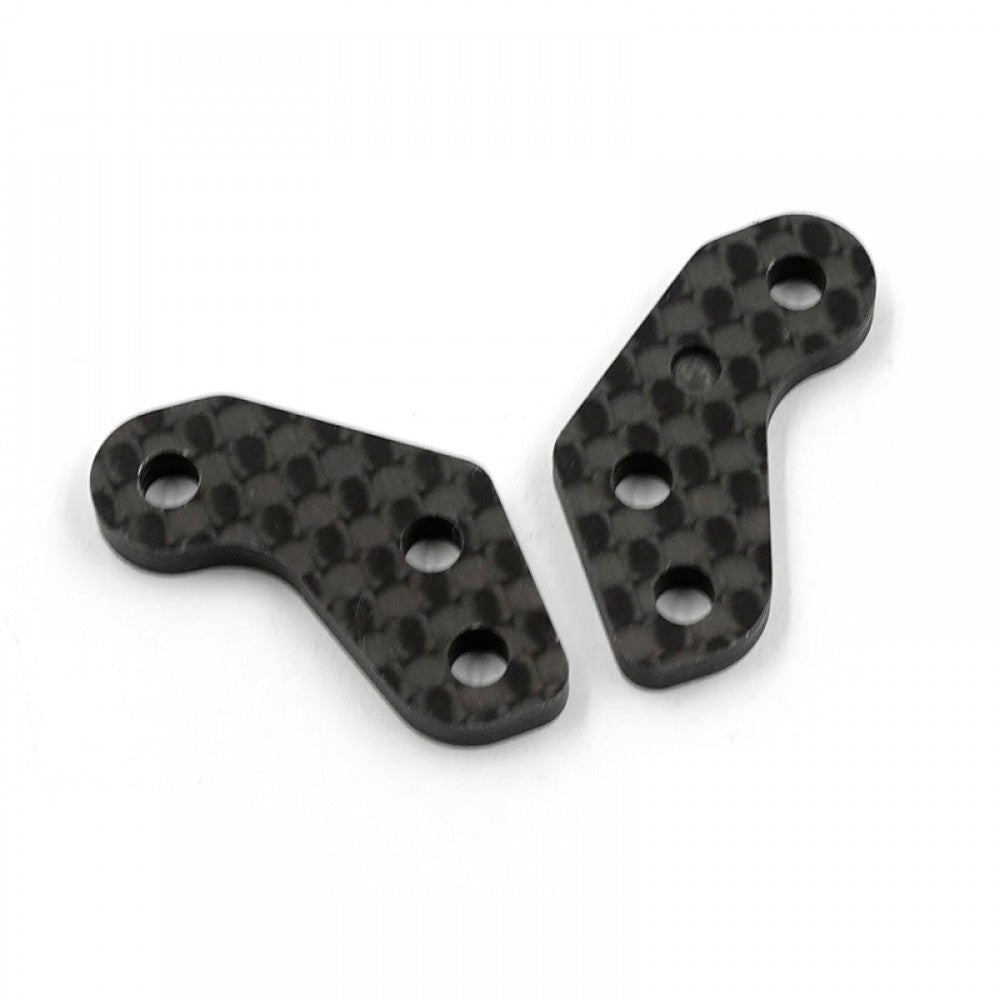 Xpress: +1mm Offset Rear Graphite Knuckle Plates (2pcs)