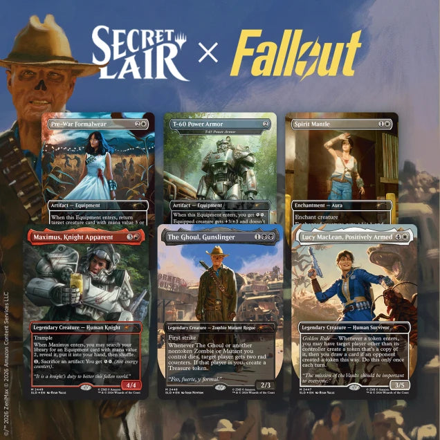 MTG: Secret Lair x Fallout: Beyond Vault 33 (Non-Foil Edition)