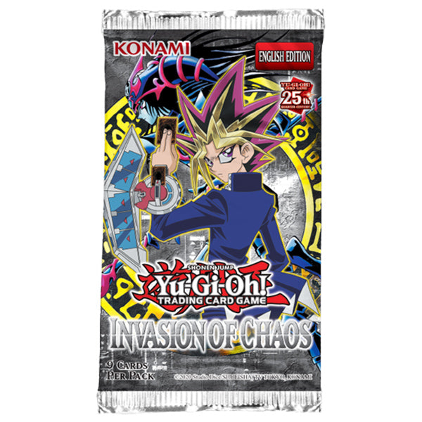 Yugioh: Invasion of Chaos Booster Pack (25th Anniversary Edition)