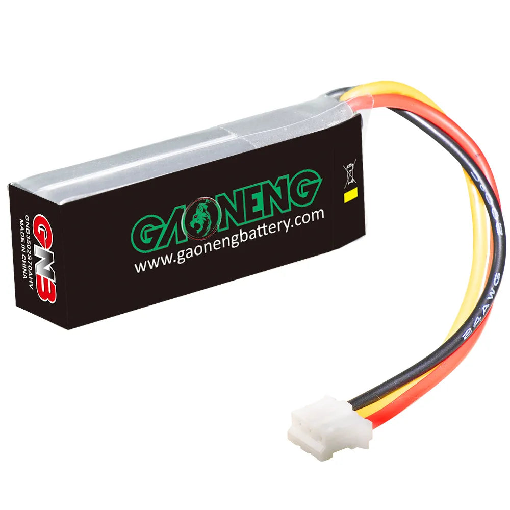 GNB: 350mAh LiHV 2S 70C LiPo Battery