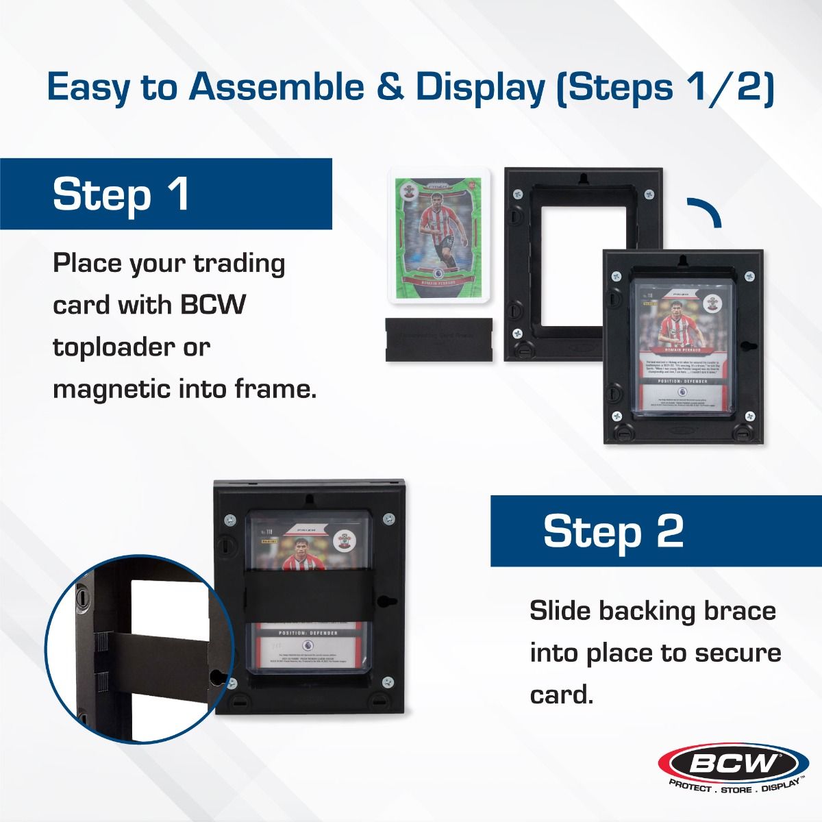 BCW 2x2 Coin Holders – 25 Pack Archival Snap Cases For Coin Storage & Display, Polystyrene No PVC