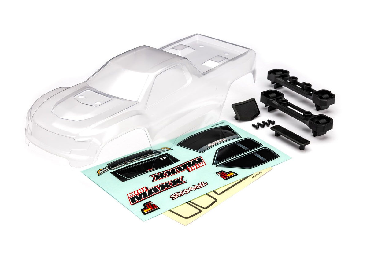 Traxxas: Mini Maxx Clear Body