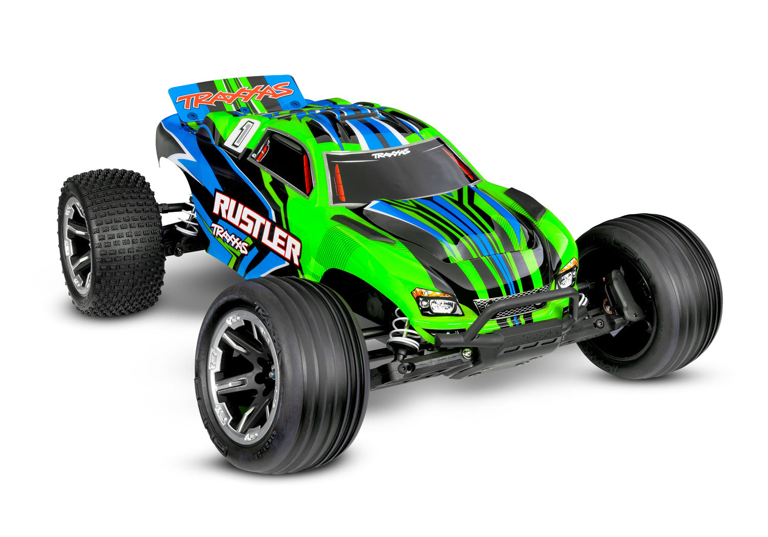 Traxxas: Rustler 2WD HD w/USB-C