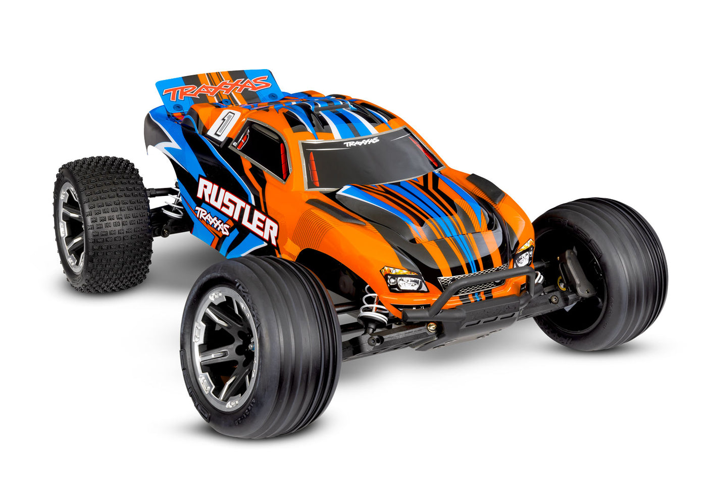 Traxxas: Rustler 2WD HD w/USB-C