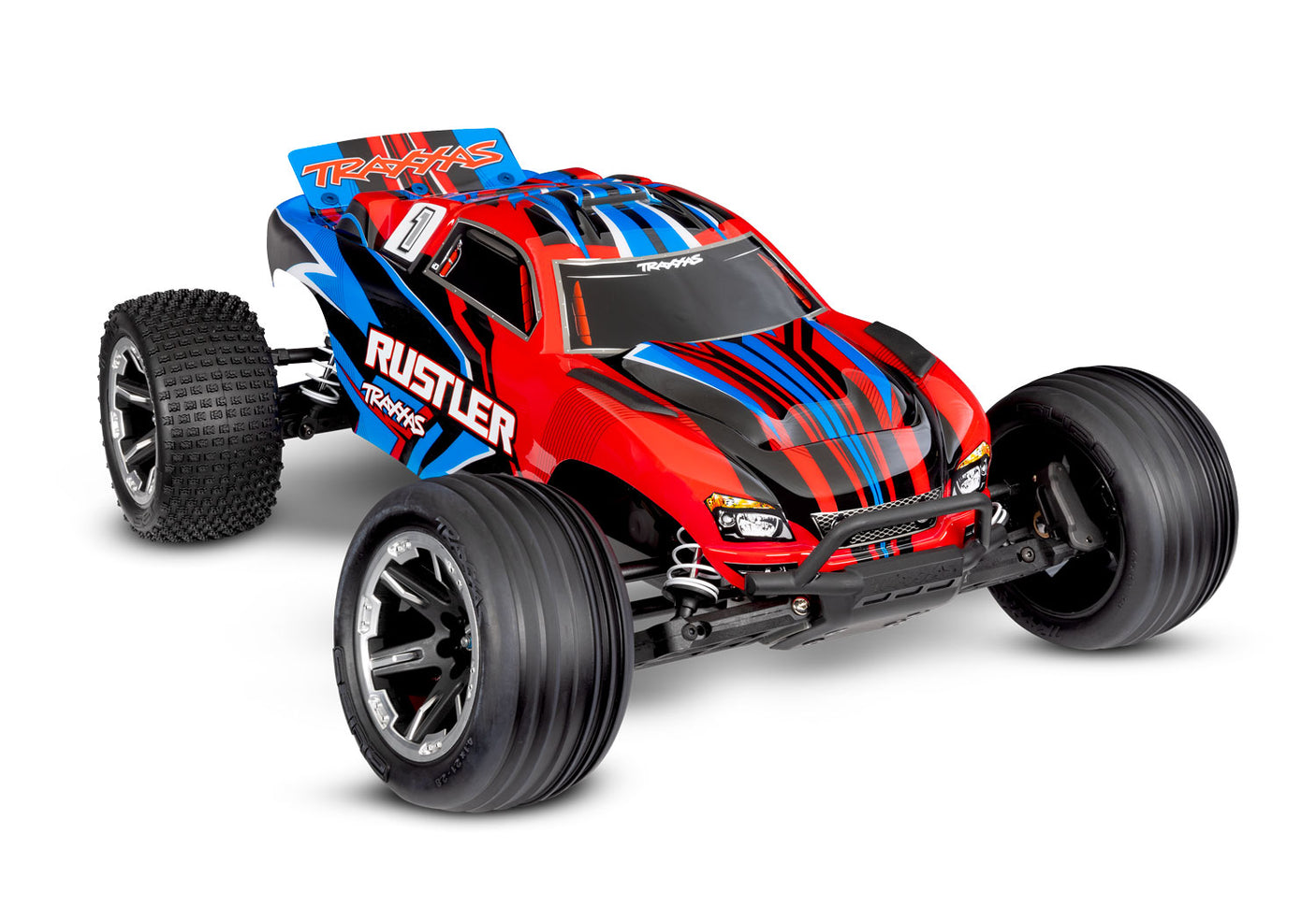 Traxxas: Rustler 2WD HD w/USB-C