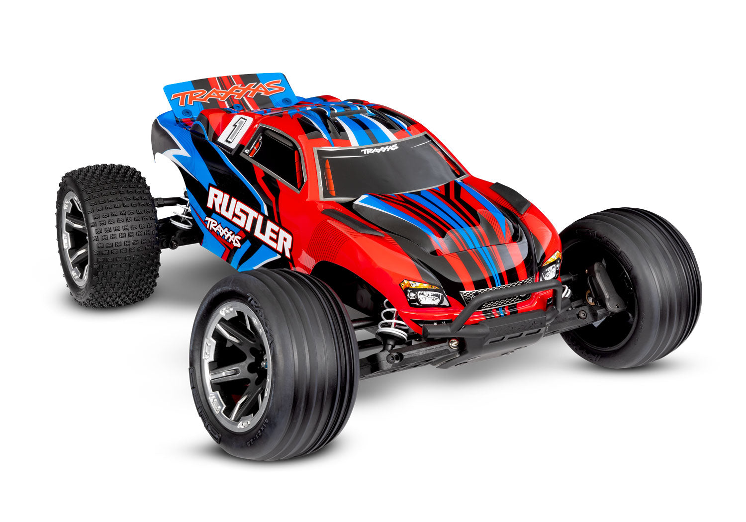Traxxas: Rustler 2WD HD w/USB-C