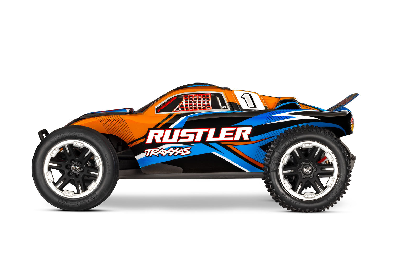 Traxxas: Rustler 2WD HD w/USB-C