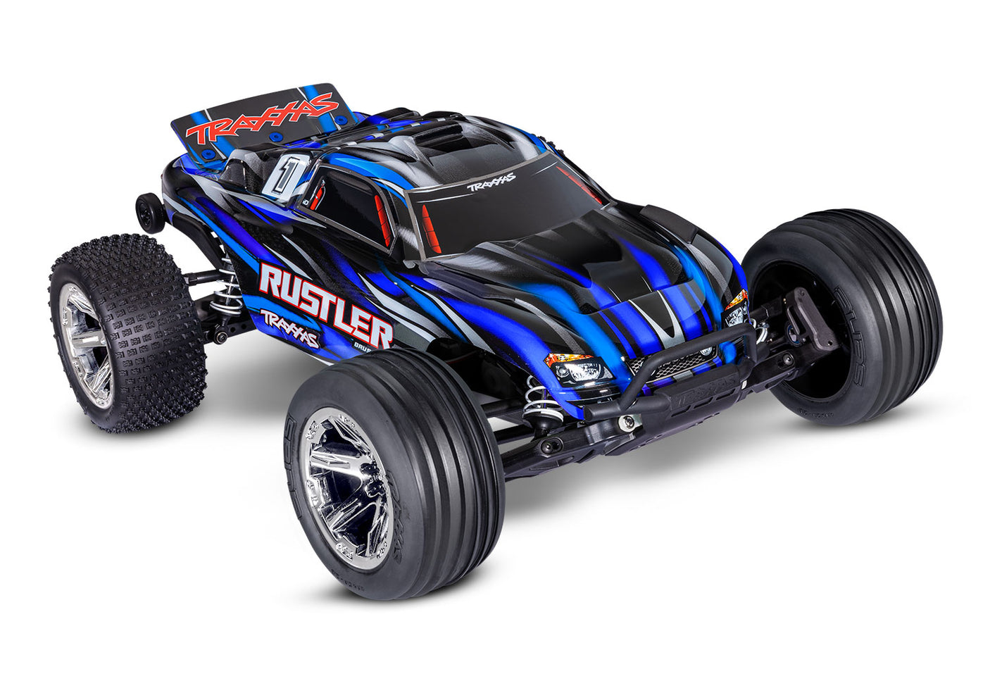 Traxxas: Rustler 2WD BL-2s HD