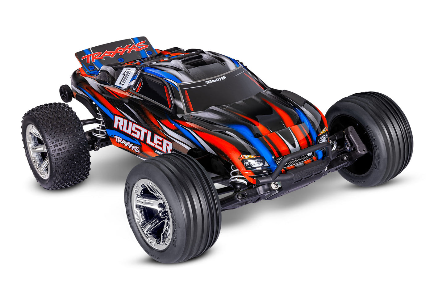 Traxxas: Rustler 2WD BL-2s HD