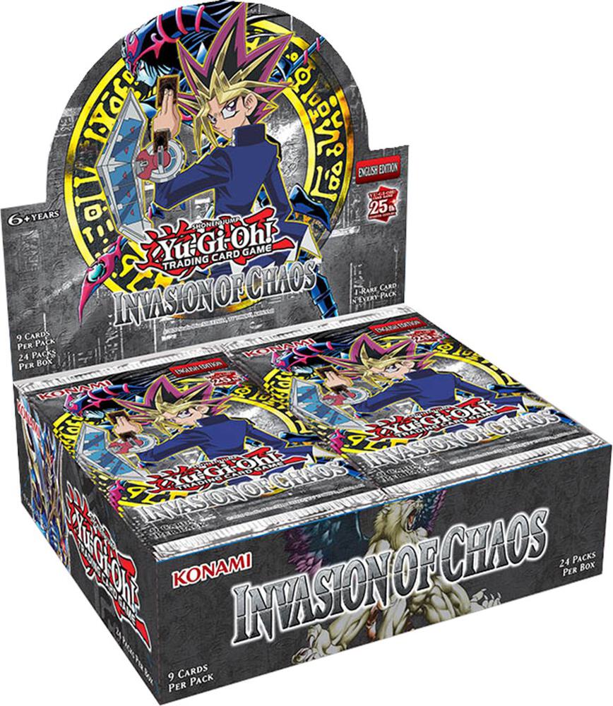 Yugioh: Invasion of Chaos Booster Box (25th Anniversary Edition)