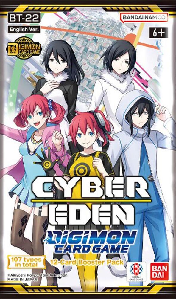 Digimon TCG: Cyber Eden Booster Pack
