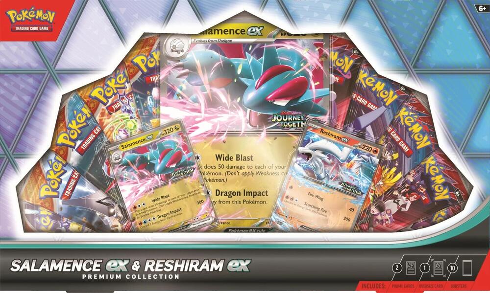 Pokemon: Salamence ex & Reshiram ex Premium Collection