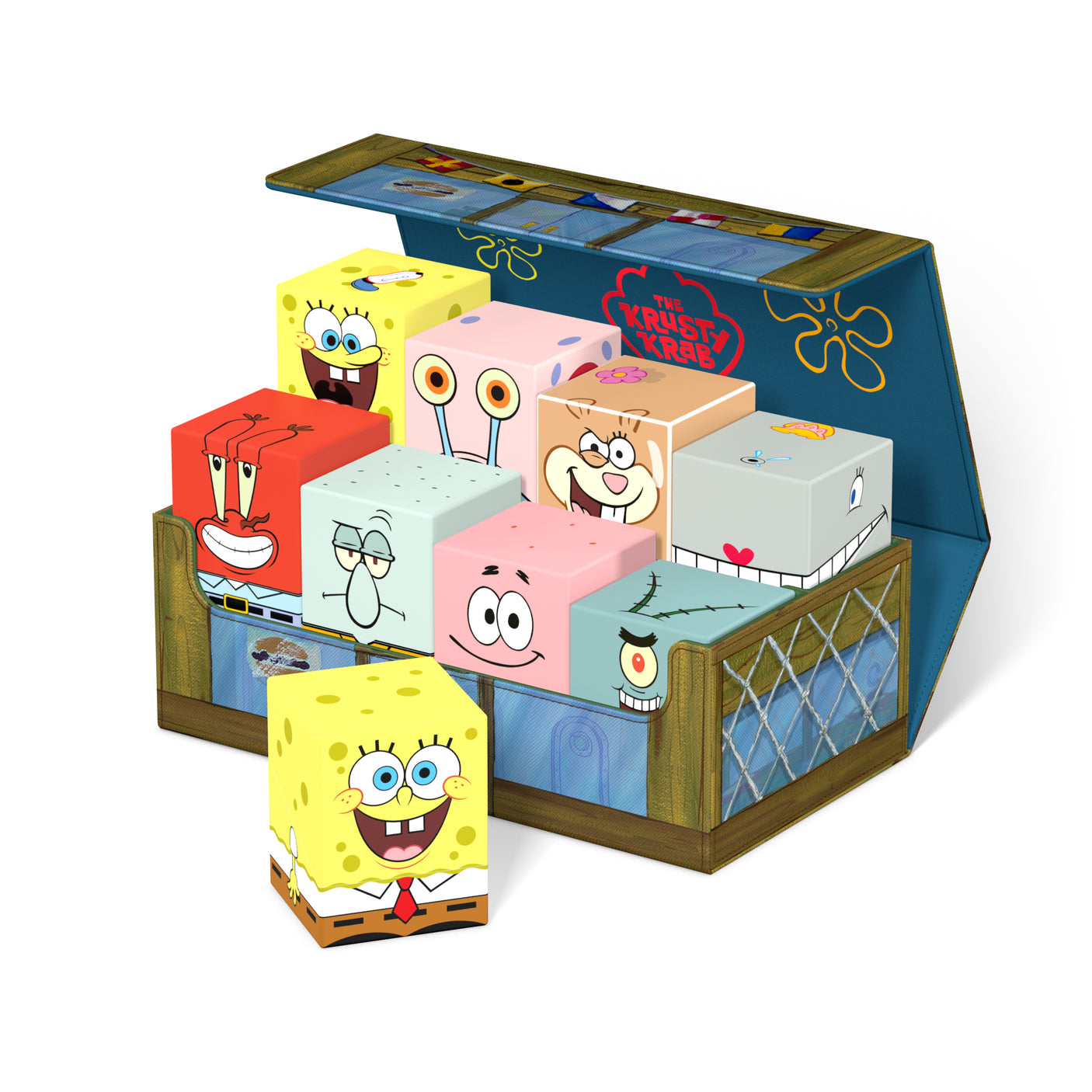 Squaroes: Boulder 100+ Krusty Krab Collector's Case