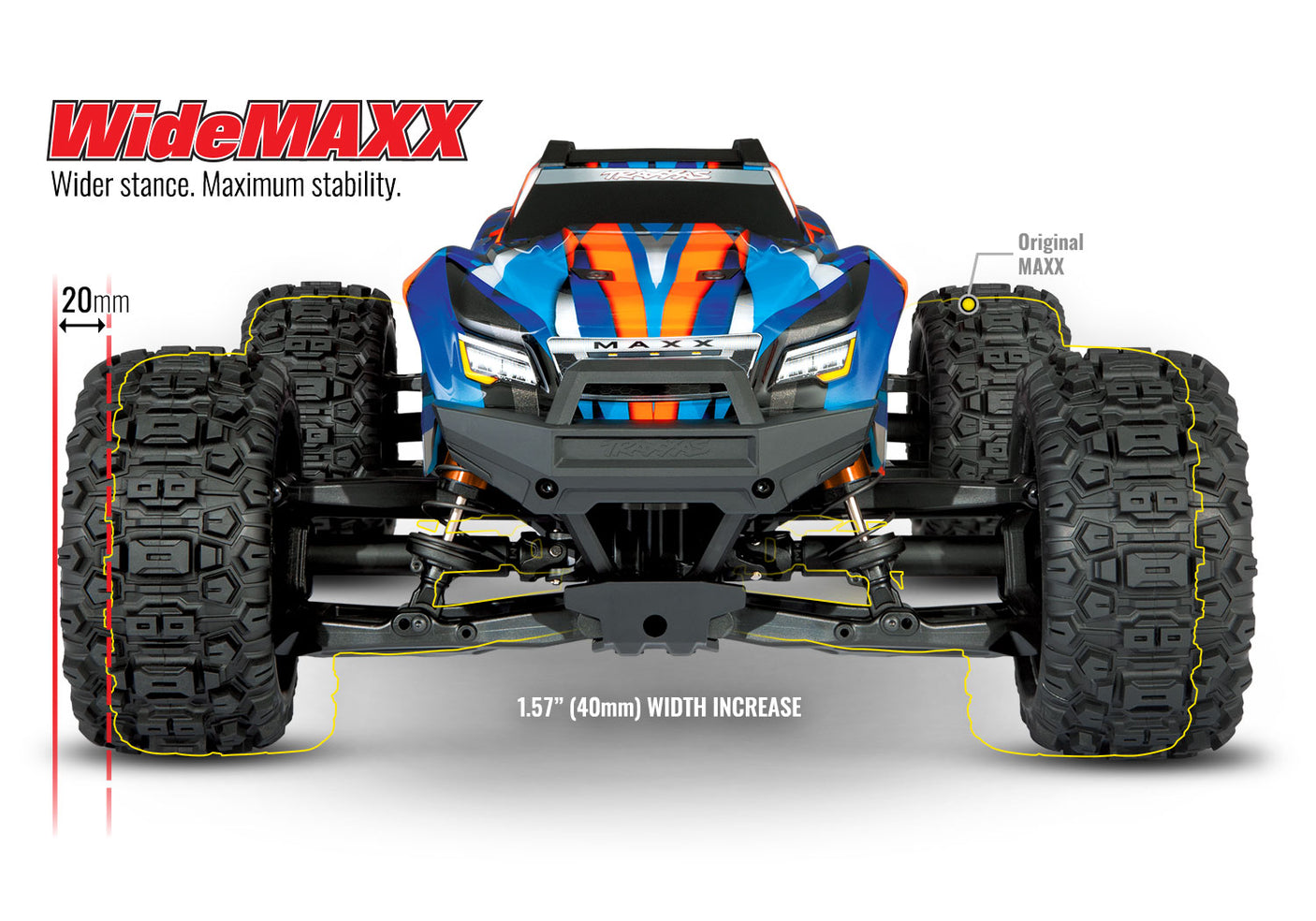 Traxxas: Maxx with WideMaxx