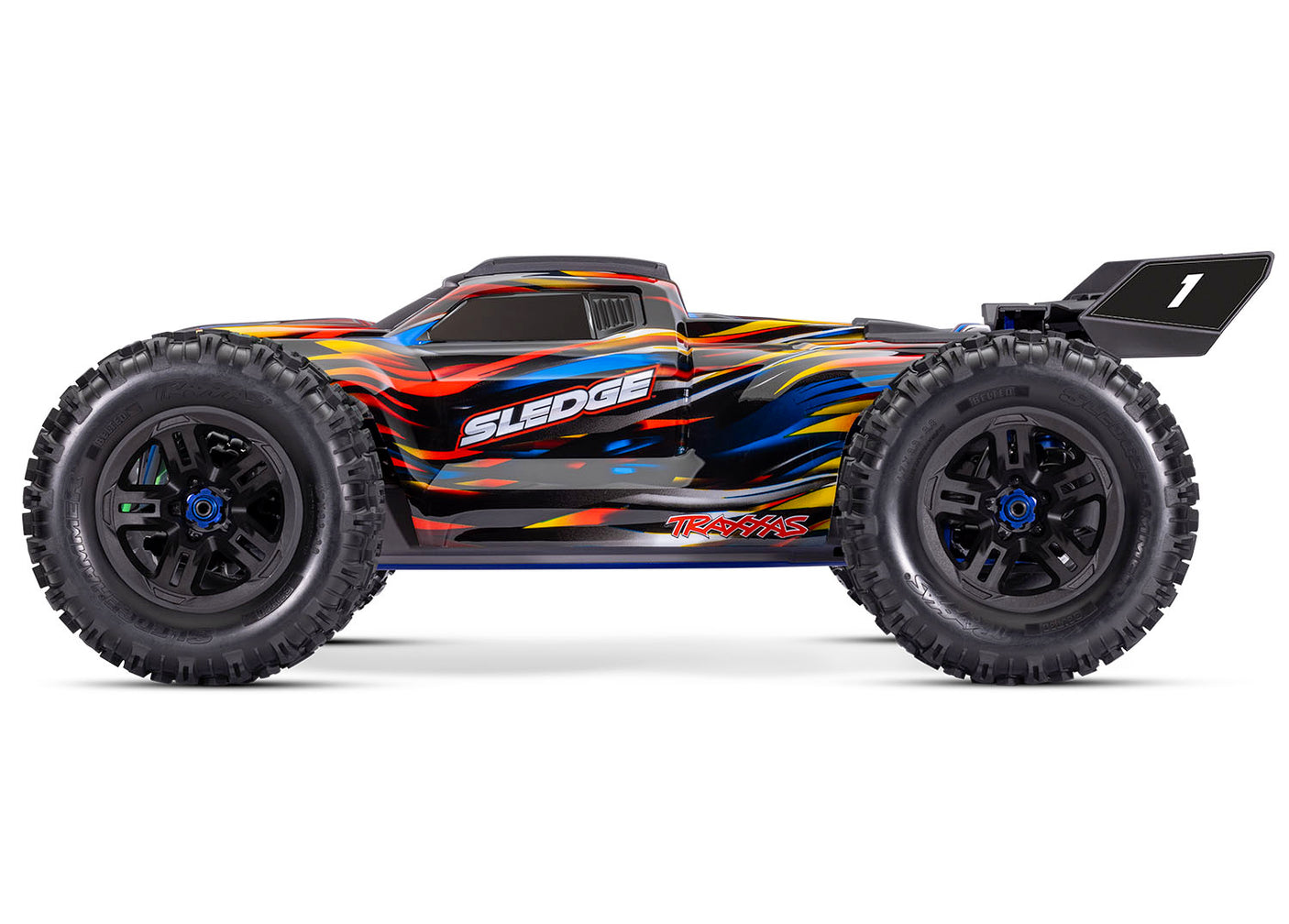 Traxxas: 1/8 Sledge Belted (Blue)