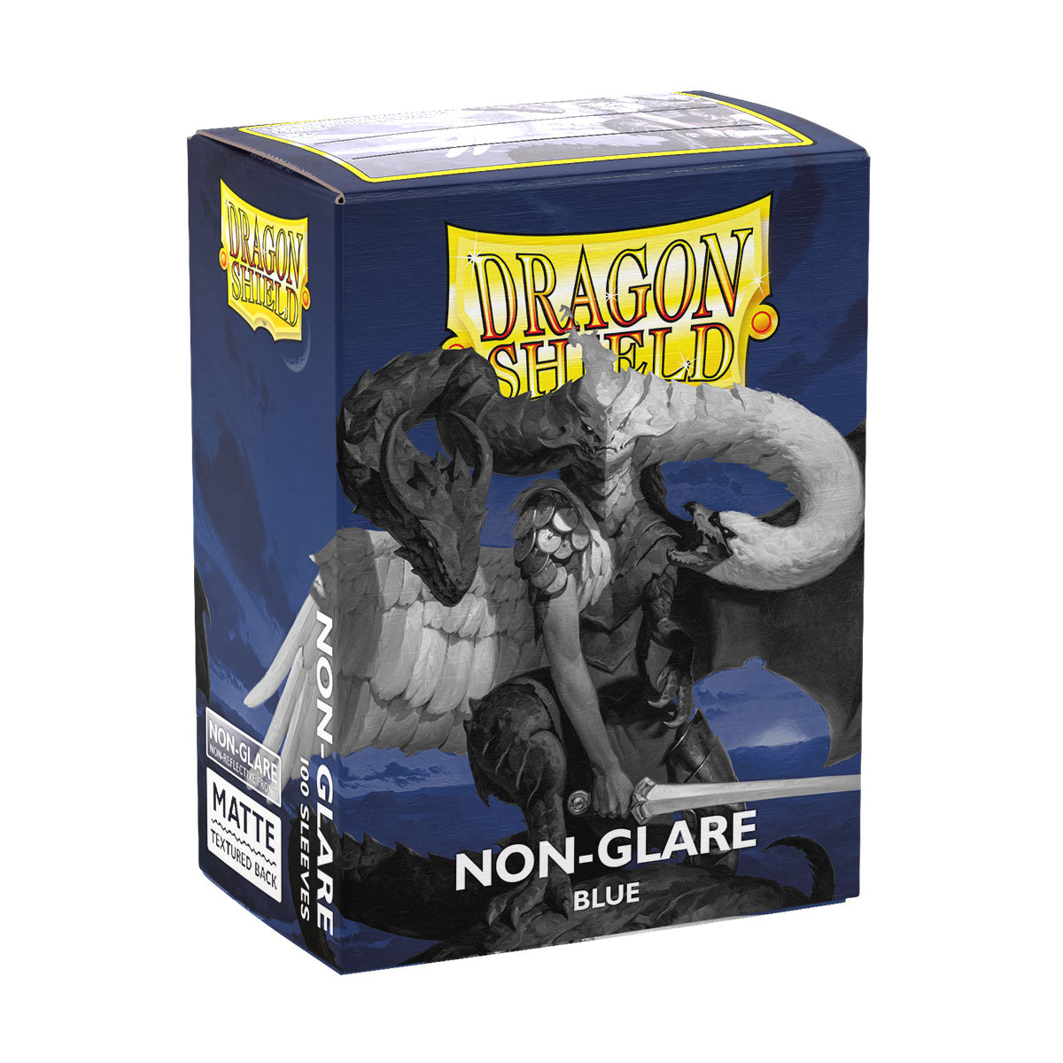 Dragon Shield: Non-Glare Matte Blue Standard Sleeves