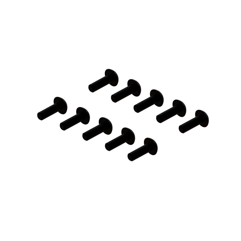 ARRMA: M2.5x8mm Button Head Screw With M3 Head (10 pcs)