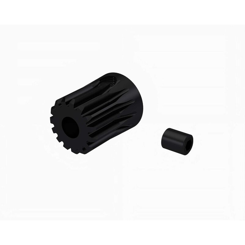 ARRMA 0.5 MOD Pinion Gear with 3.2mm bore, durable metal RC car part for precise gear engagement