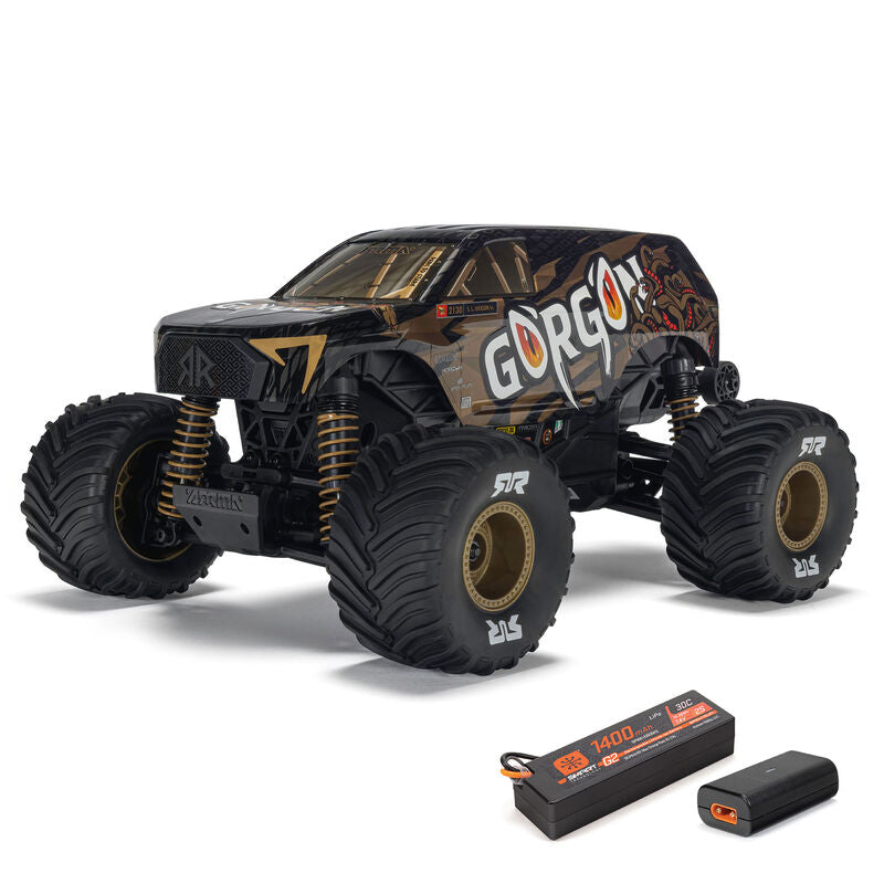 ARRMA: 1/16 GORGON GROM 4X4 RTR Brushed Monster Truck