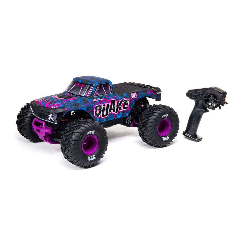 ARRMA: 1/10 Quake 223S DSC 2WD RTR Brushless Monster Truck