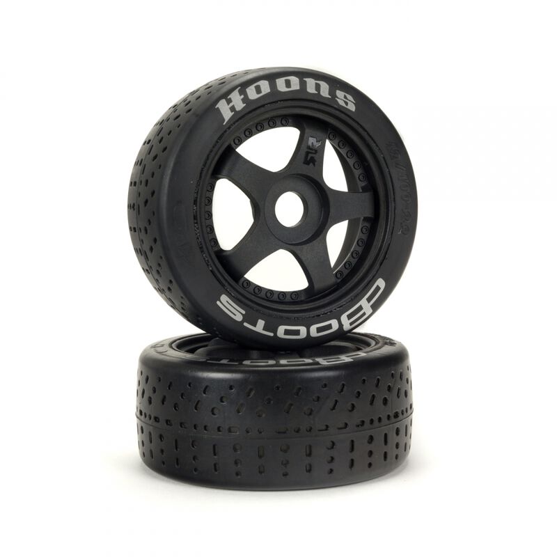 ARRMA: dBoots Hoons 42/100 2.9" Silver Mounted Tires (2 pcs)
