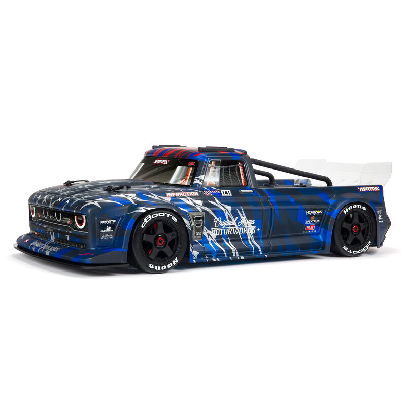 ARRMA: 1/7 Infraction 6S AVC 4X4 RTR Street Basher (Blue)