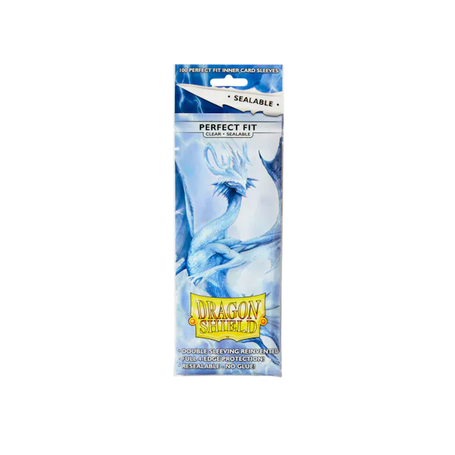 Dragon Shield: Clear Sealable Perfect Fit Sleeves