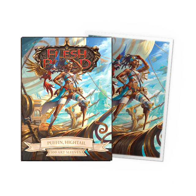 Dragon Shield: Matte Puffin, Hightail Art Standard Sleeves