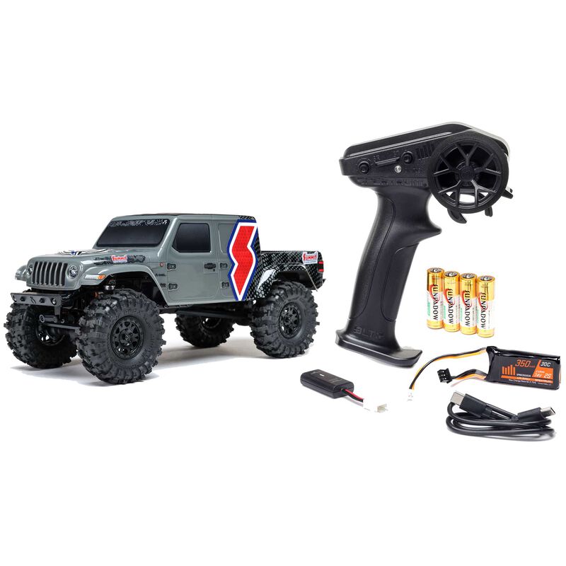 Axial: SCX24 Summit Racing Jeep Gladiator 4x4 Rock Crawler RTR