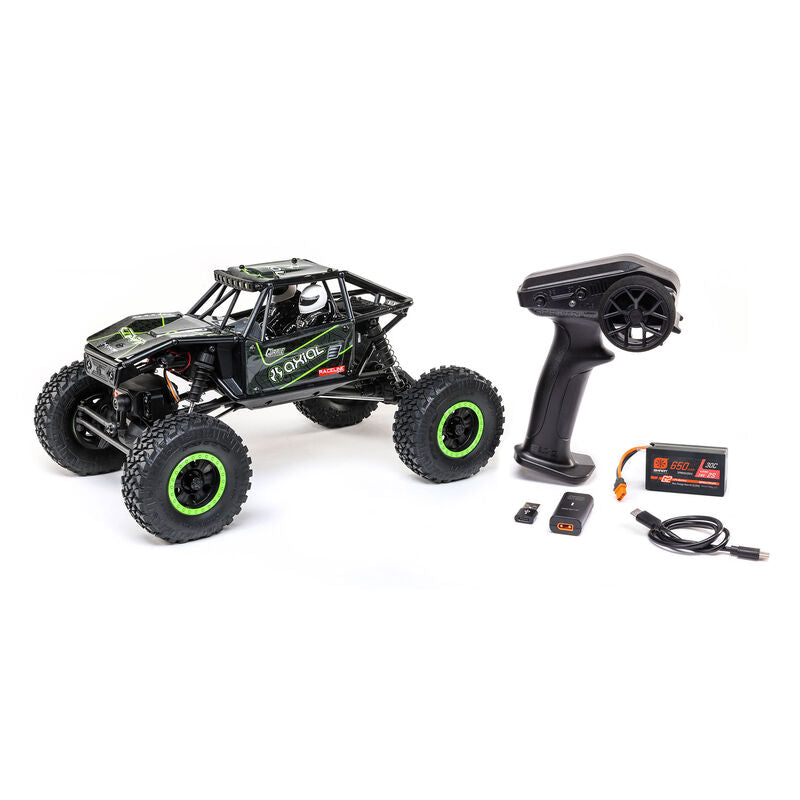 Axial: 1/18 UTB18 Capra 4WD RTR Trail Buggy (Black/Green)