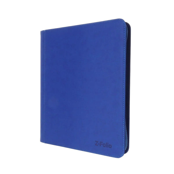 Blue Z-Folio 4-Pocket LX Toploaders Binder