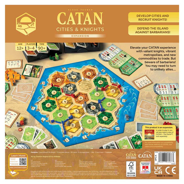 Catan: Cities & Knights Expansion 6th Edition