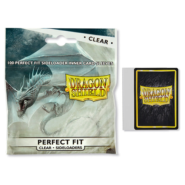 Dragon Shield: 100 Clear Perfect Fit Sideloaders