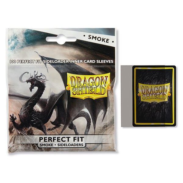 Dragon Shield: 100 Smoke Perfect Fit Sideloaders