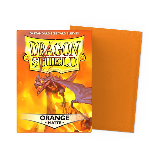Dragon Shield Matte Orange
