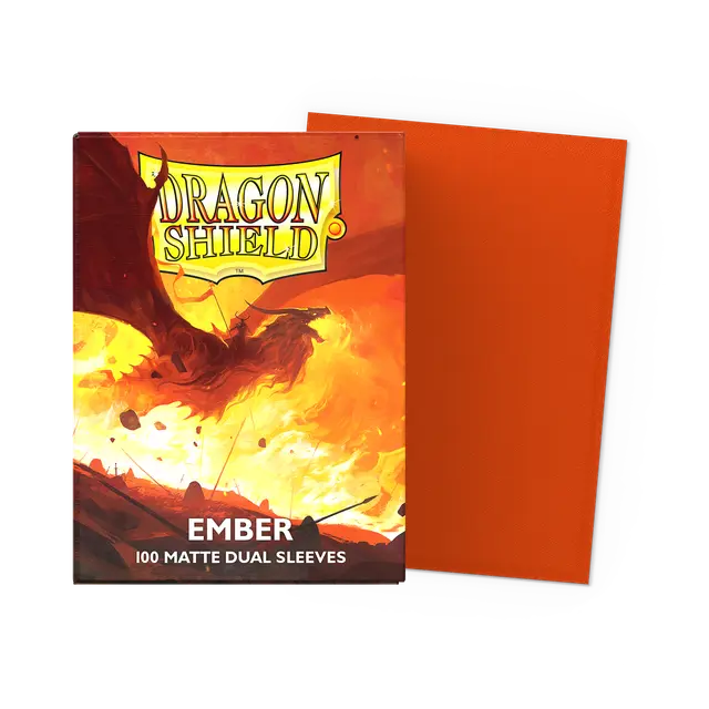Ember Dual Matte Standard Sleeves