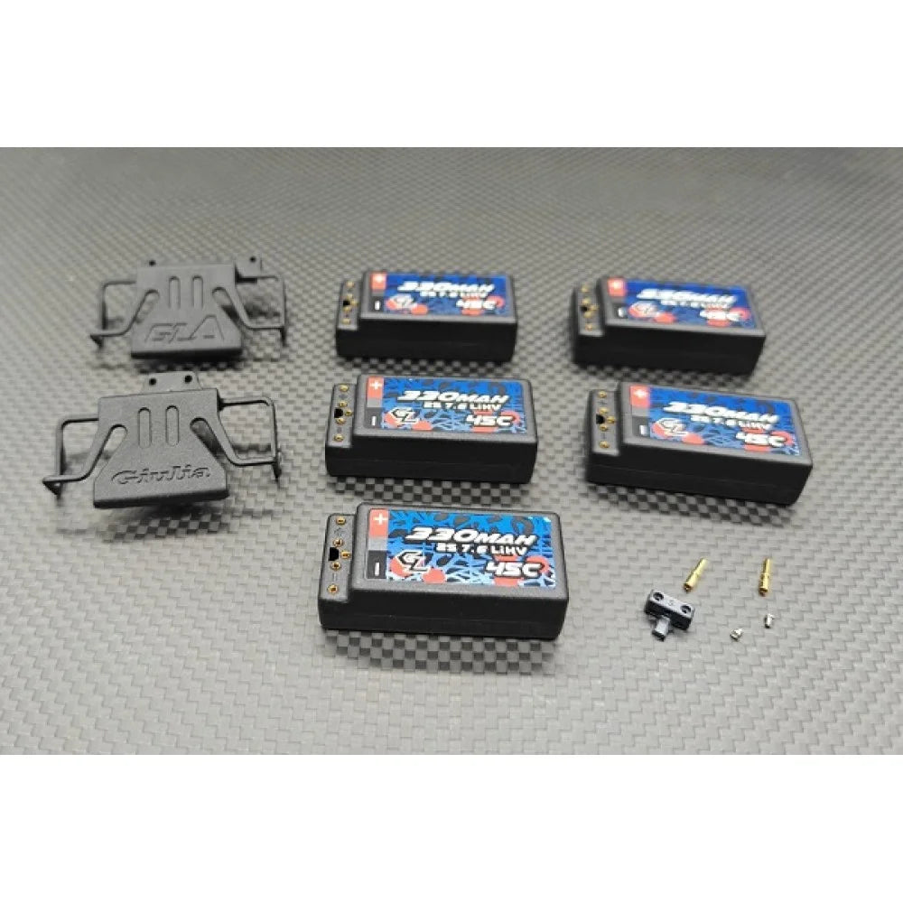 GL Racing: 330mah 2S LiHV Hardcase Battery (GL-LiHV330)