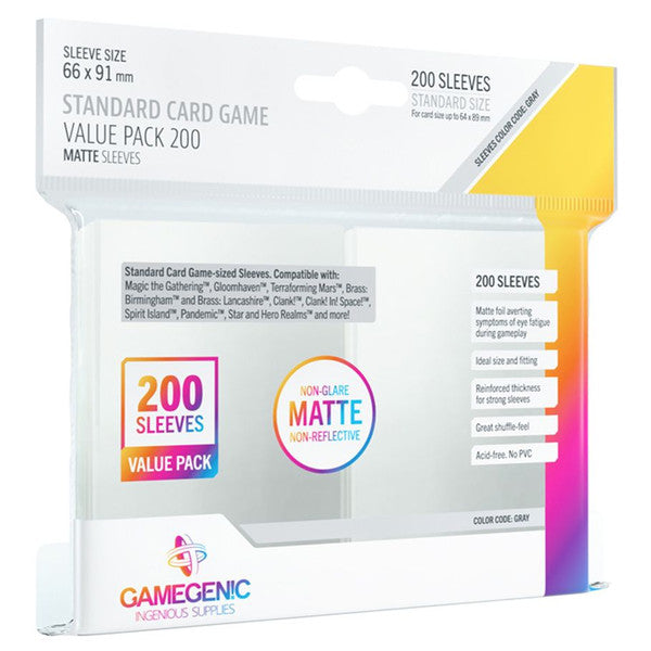 Gamegenic: Matte Standard Sleeves