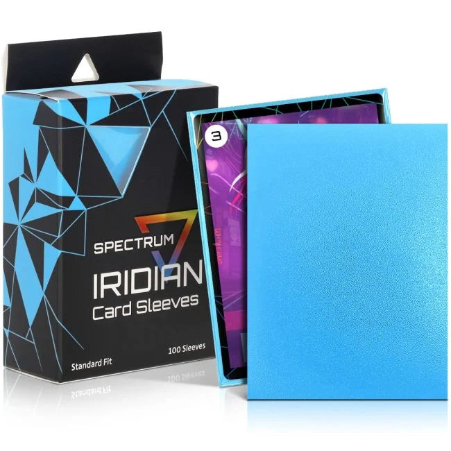 Iridian Matte Sleeves Sky Blue