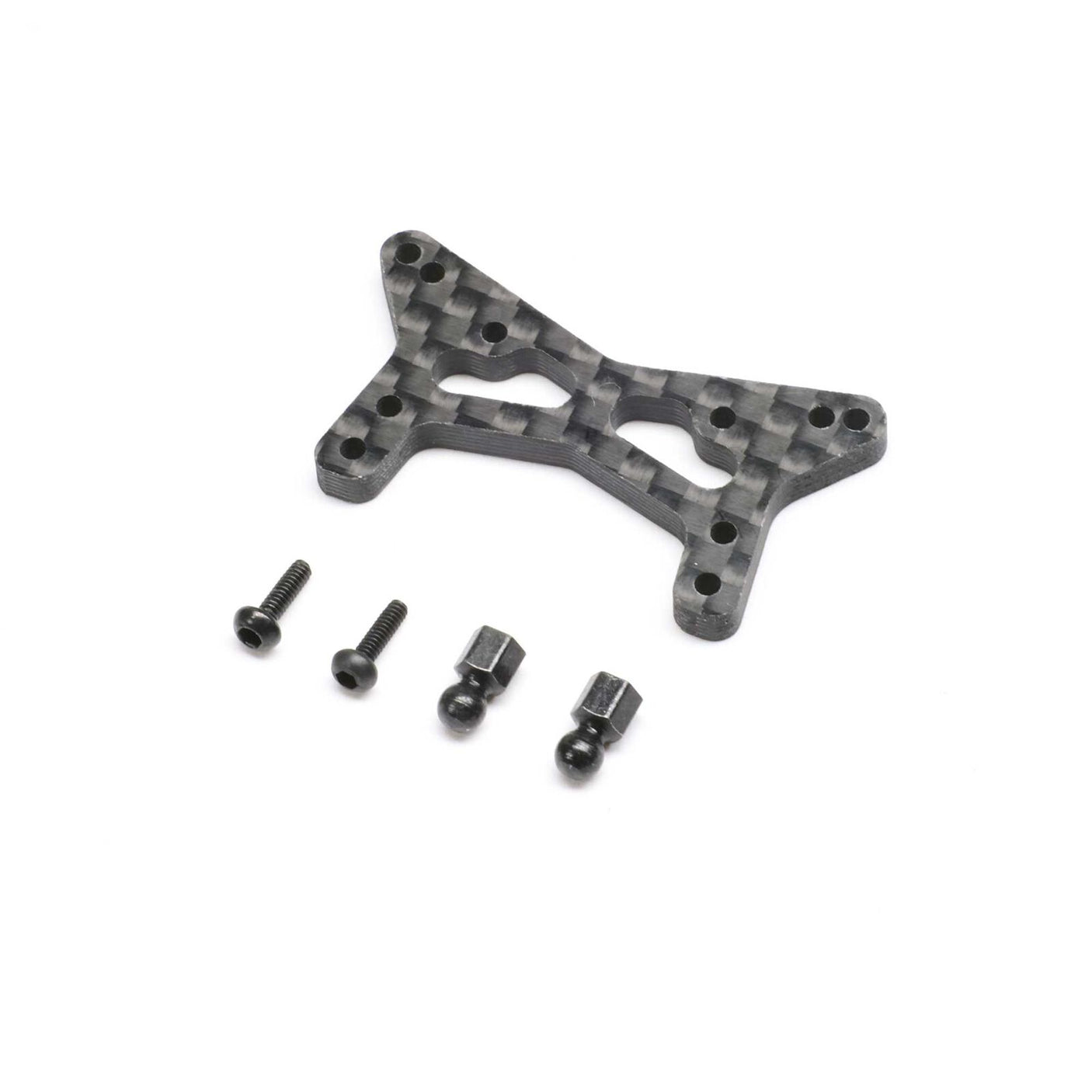 Losi: Carbon Front Shock Tower: Micro-B