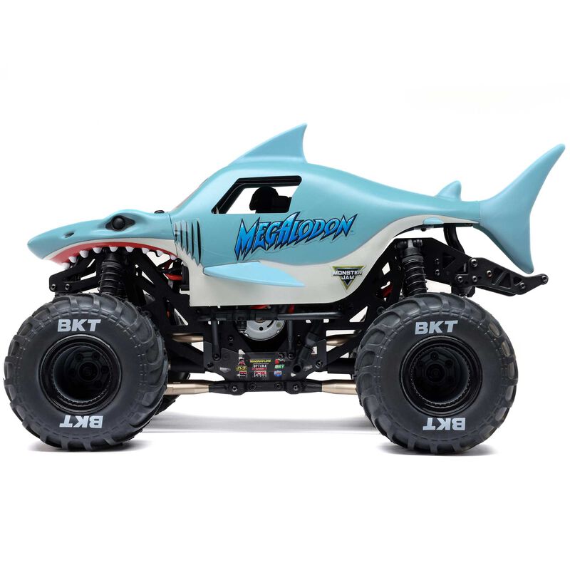 Losi: 1/18 Mini LMT Megalodon 2S 4X4 RTR Brushed Monster Truck