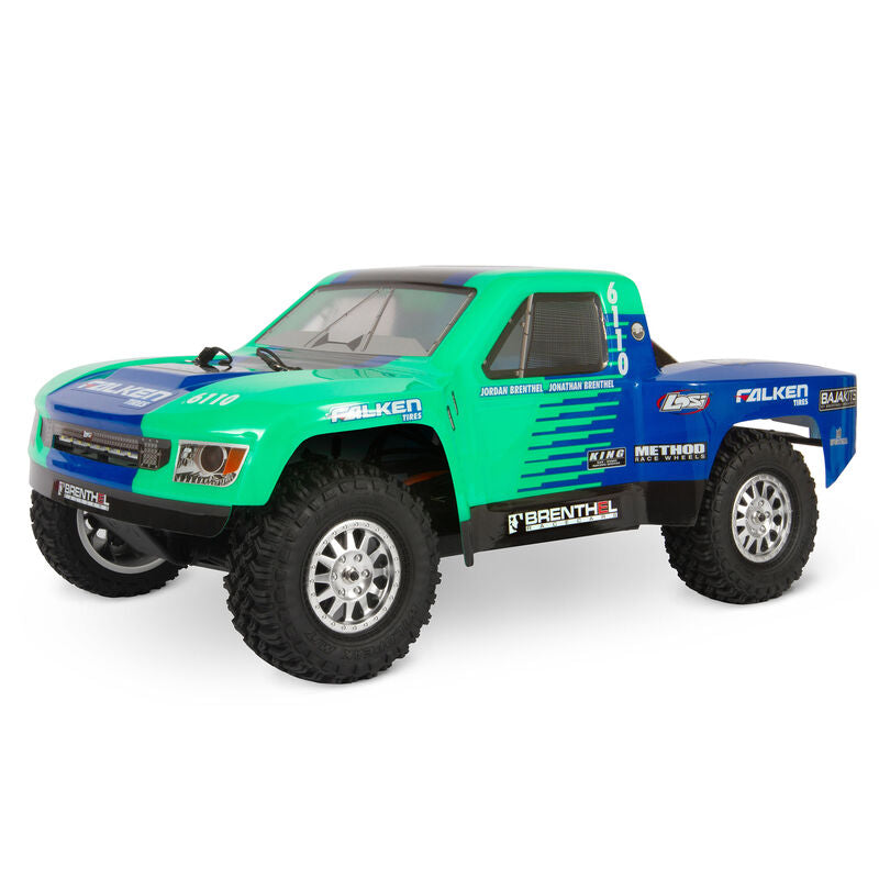 Losi: 1/10 Tenacity TT Pro Falken 3S 4WD RTR Brushless Desert Truck