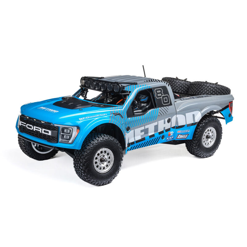 Losi: 1/10 Baja Rey 2.0 Ford Raptor Method 3s 4X4 RTR Brushless