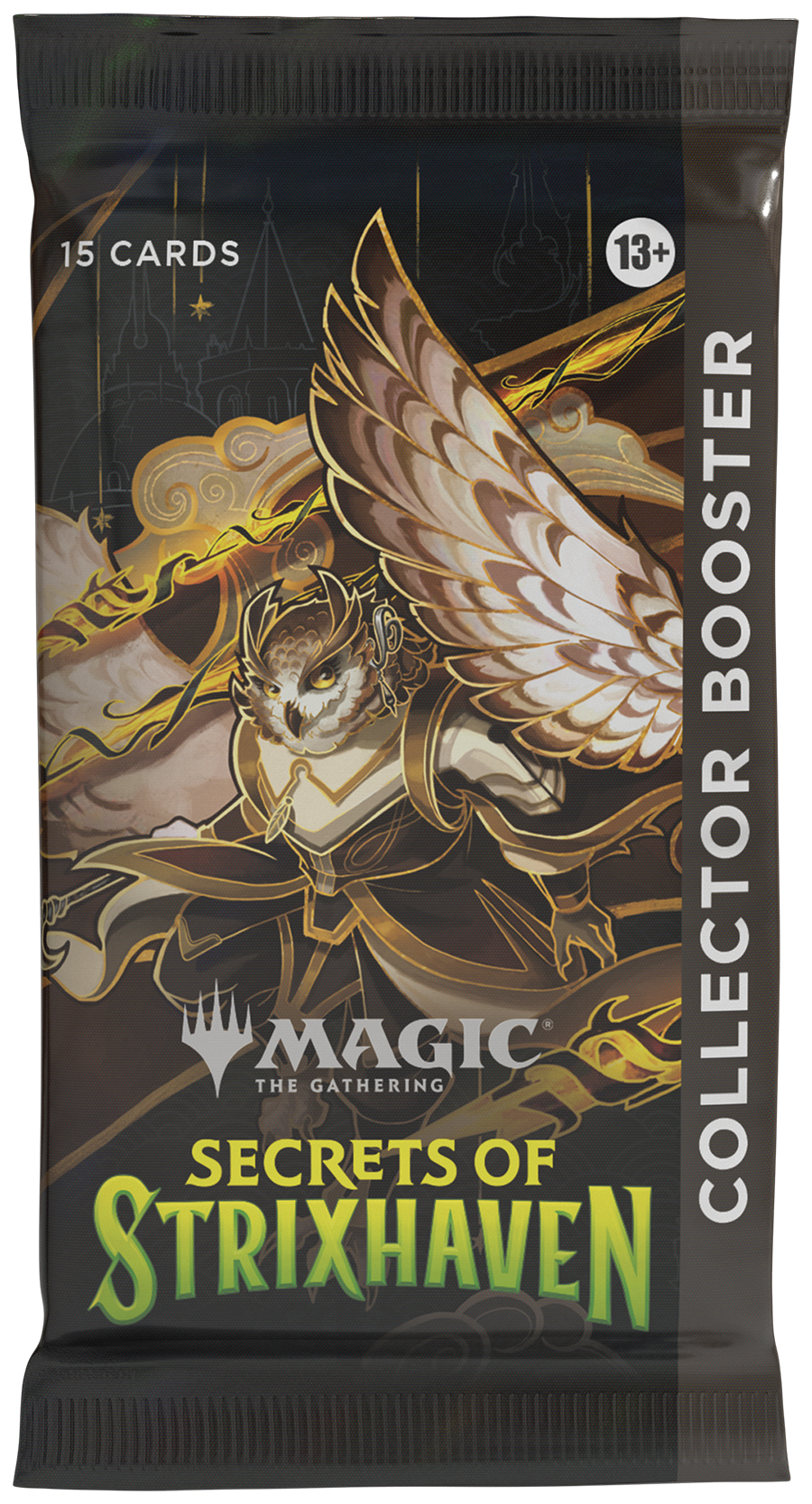MTG Secrets of Strixhaven Collector Booster Pack by Wizards of the Coast, featuring Magic: The Gathering trading card pack.