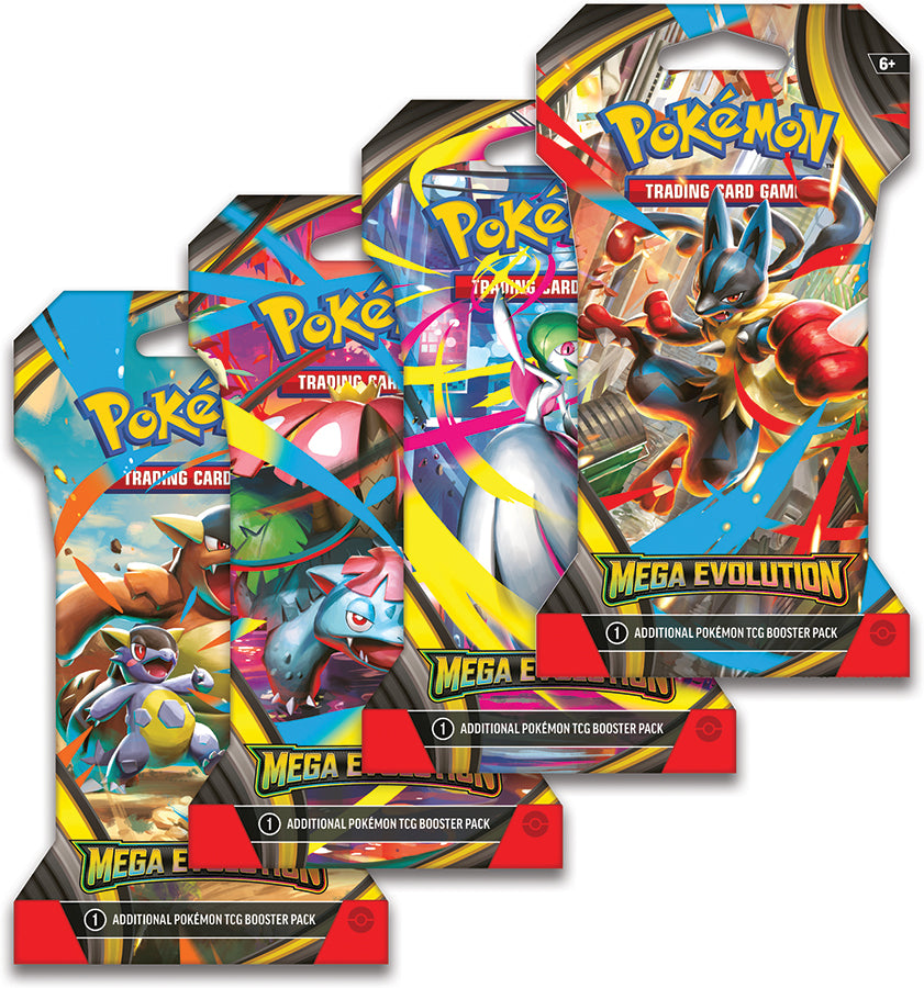 Mega Evolution Sleeved Booster Pack