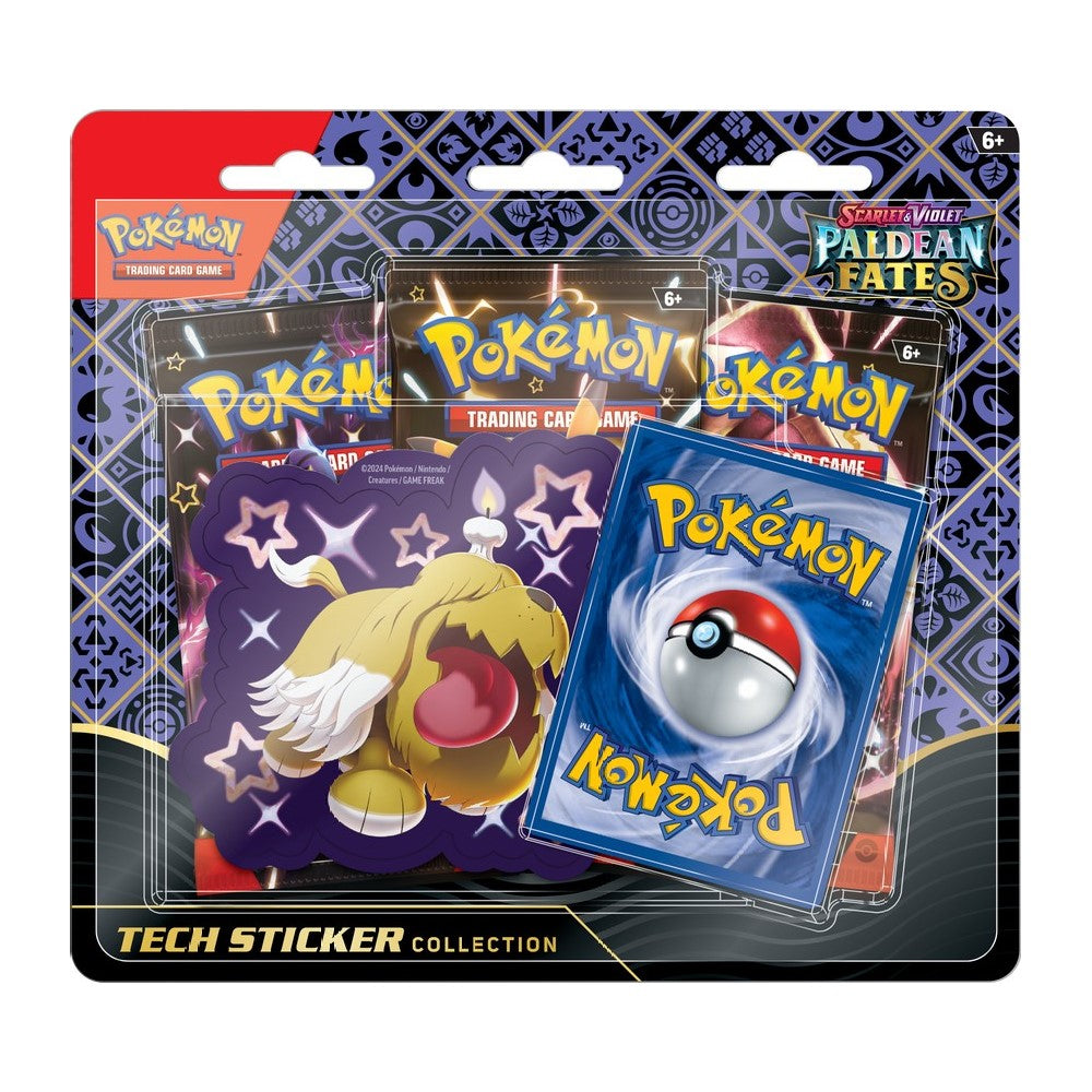 Pokemon: Paldean Fates Tech Sticker Collection