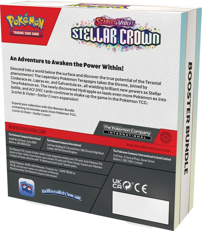 Pokemon: Stellar Crown Booster Bundle