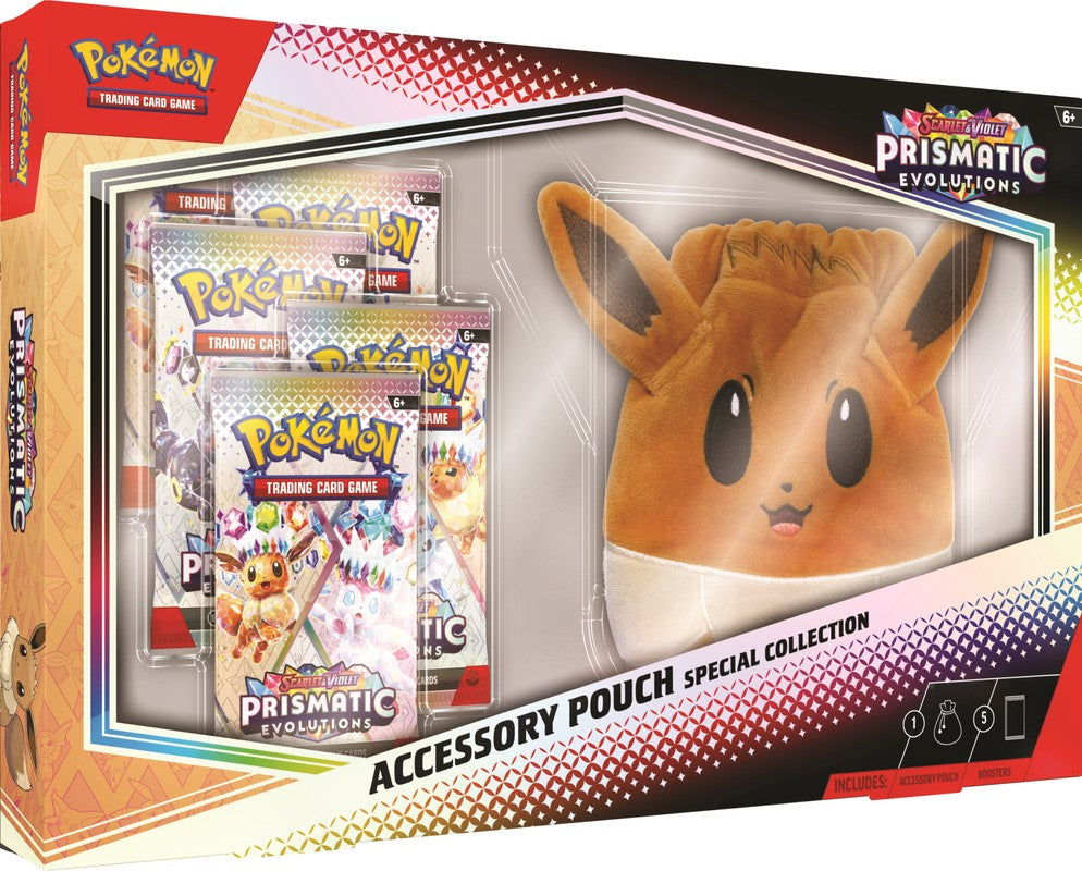Pokemon: Prismatic Evolutions Accessory Pouch