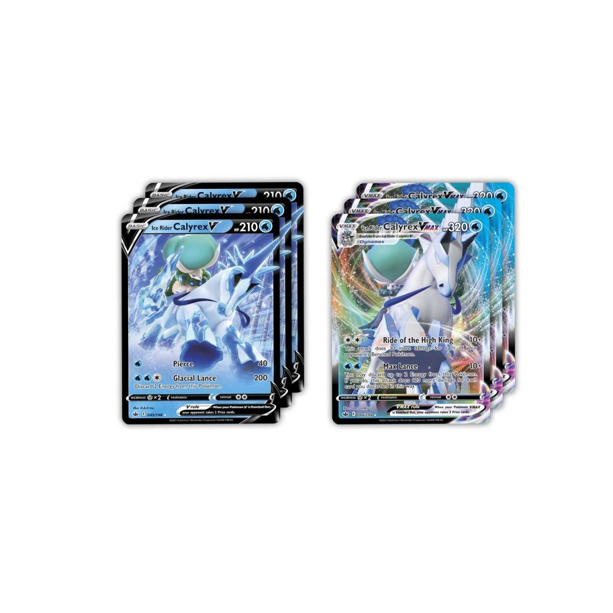 Pokemon: Ice Rider Calyrex VMAX League Battle Deck