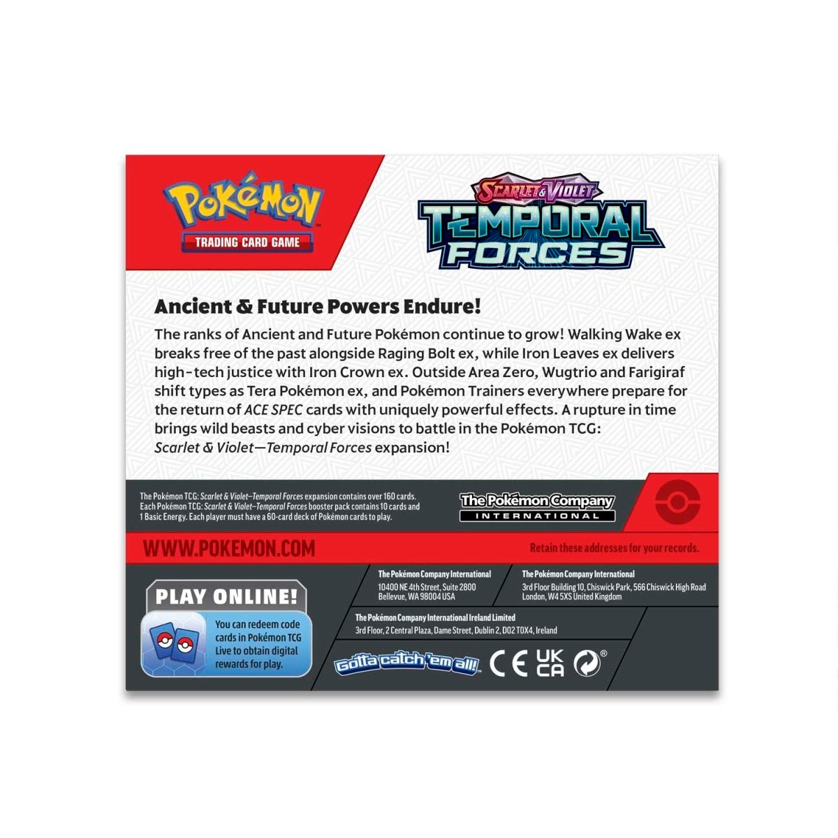 Pokemon: Temporal Forces Booster Box